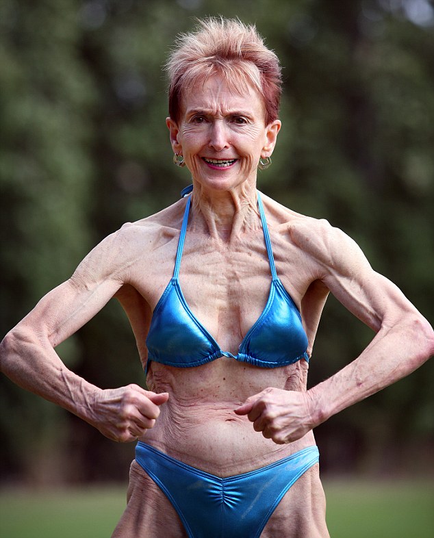 75-Year-Old Bodybuilding Grandma Reveals Her “Nude Food” Diet That Helps Keep Her in Shape