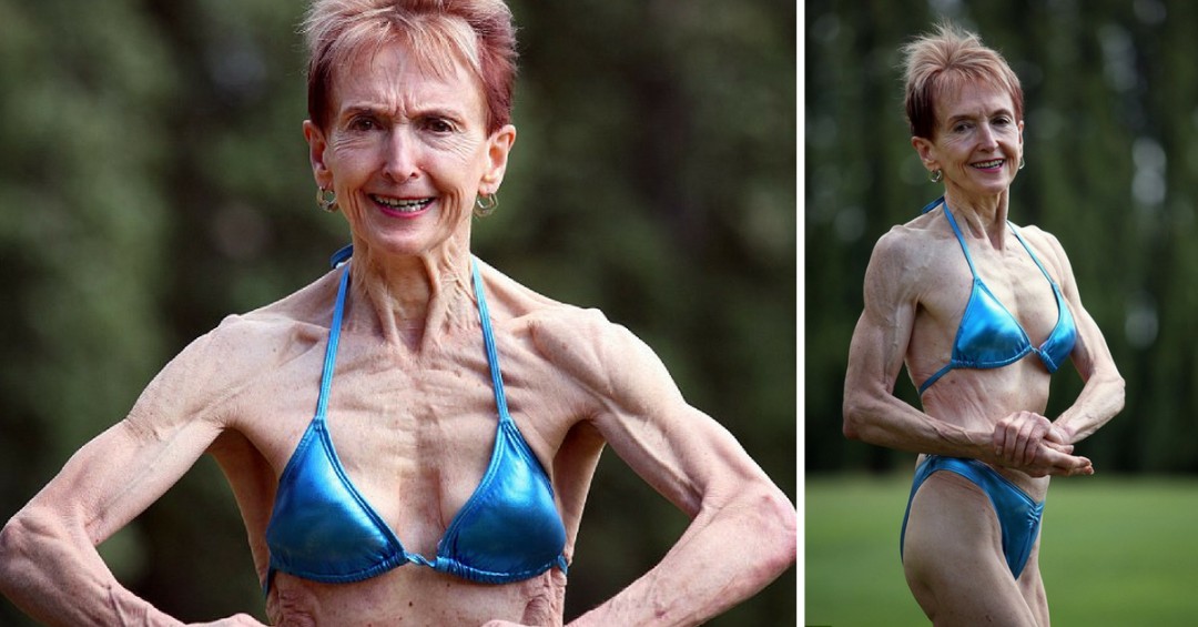 75-Year-Old Bodybuilder Grandma Reveals “Nude Food Diet Keeping Her in  Shape