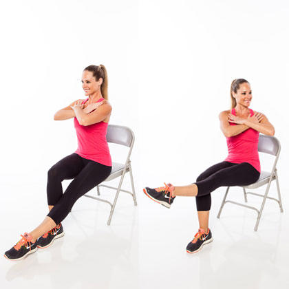 6 Full-Body Chair Exercise That Work as Well as Going to the Gym