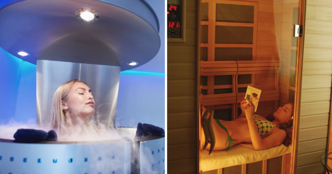 How Cryotherapy and Infrared Saunas Help Heal and Their Benefits