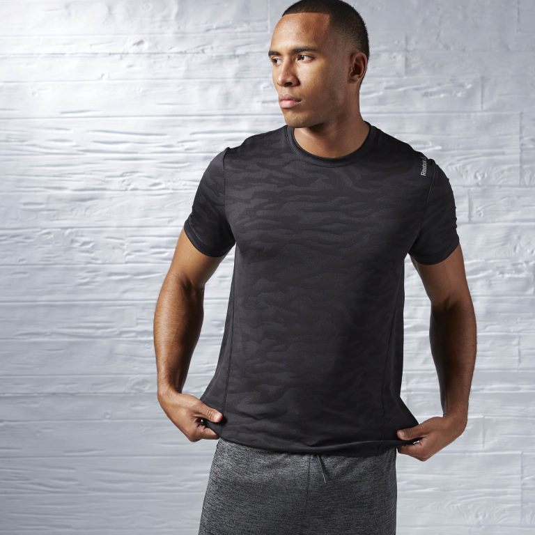 reebok workout t shirt mens