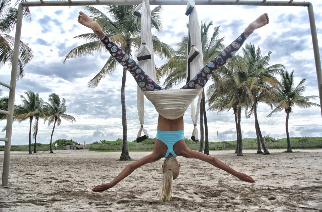 Here's What Happen When You Let Your Body Fly around with Aerial Fitness