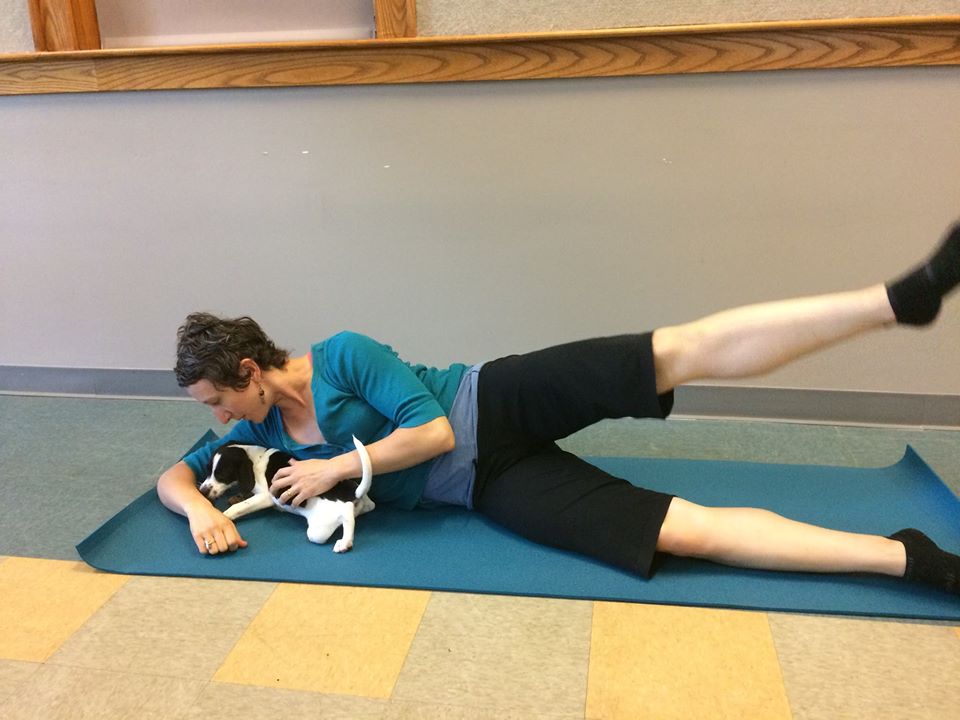 ICYMI: Puppy Pilates Exist and It's the Cutest Workout Trend of All Time